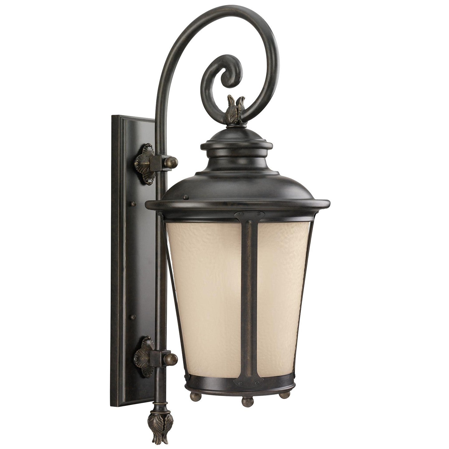Generation Lighting - 88242EN3-780 - One Light Outdoor Wall Lantern - Cape May - Burled Iron