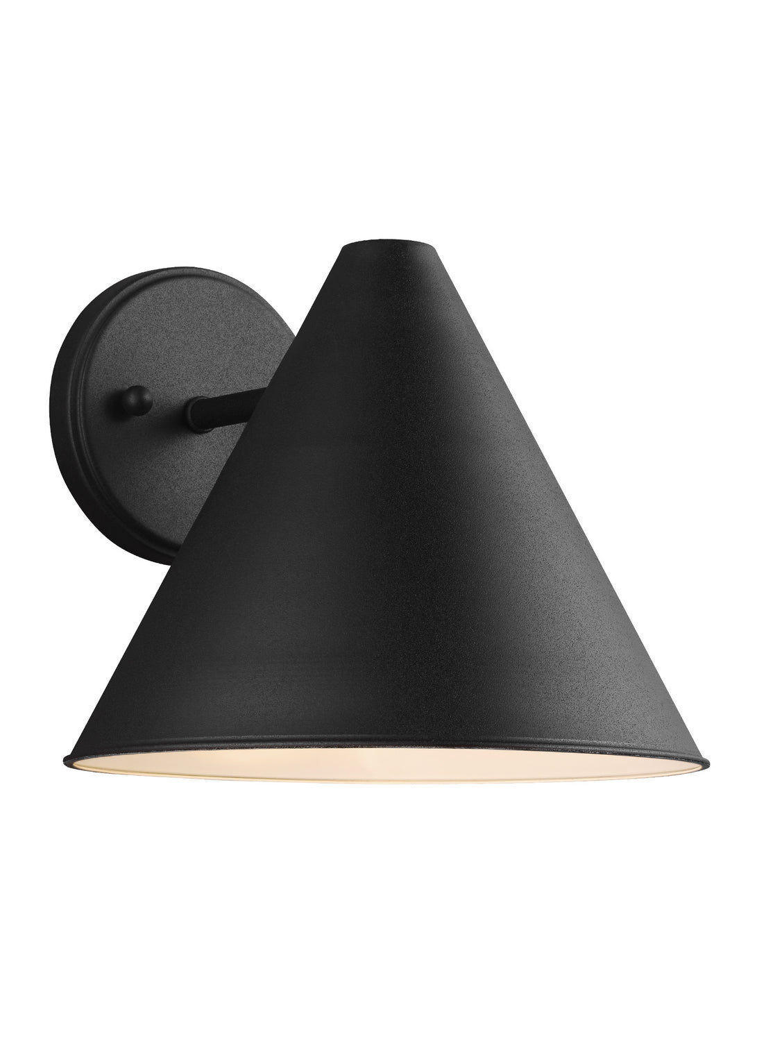 Generation Lighting - 8538501-12 - One Light Outdoor Wall Lantern - Crittenden - Black