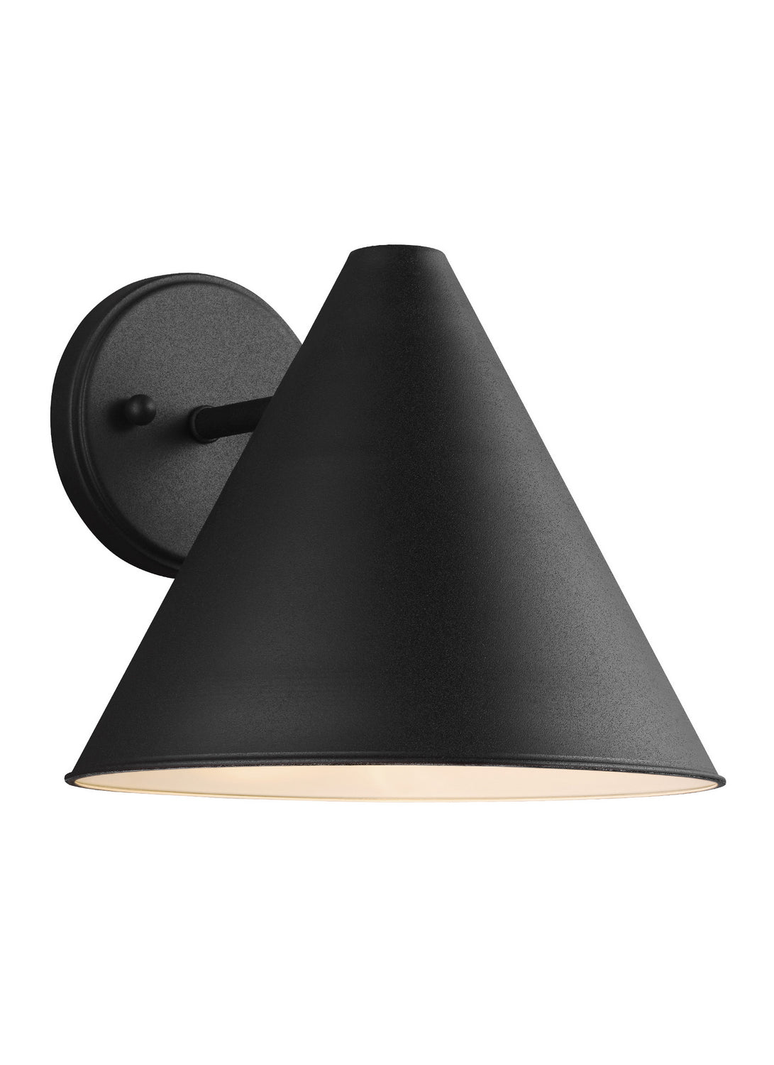Generation Lighting - 8538501EN3-12 - One Light Outdoor Wall Lantern - Crittenden - Black