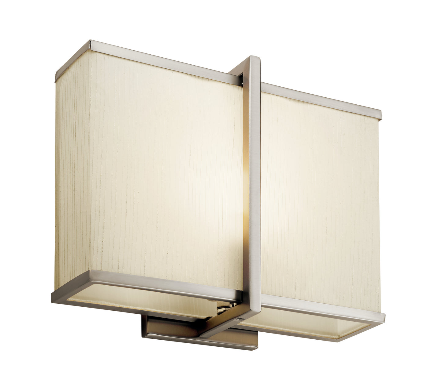 LED Wall Sconce in Satin Nickel