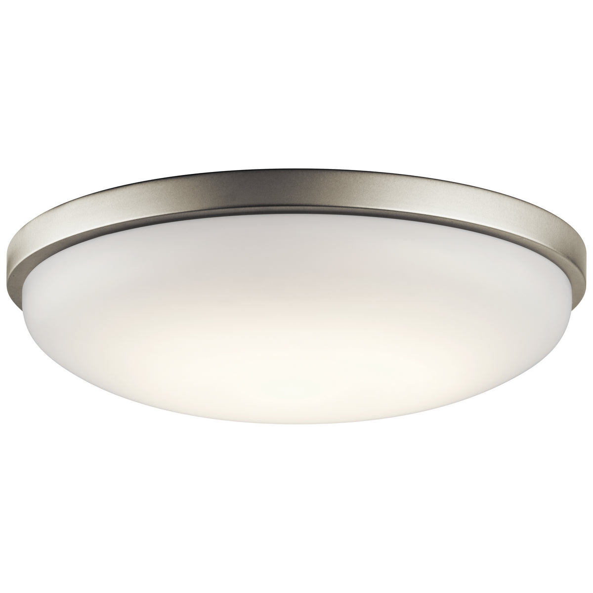 Ceiling Space LED Flush Mount in Brushed Nickel