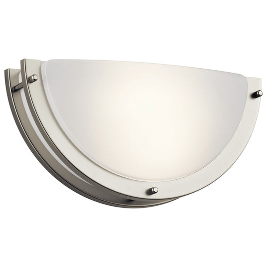 LED Wall Sconce in Brushed Nickel
