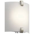LED Wall Sconce in Brushed Nickel