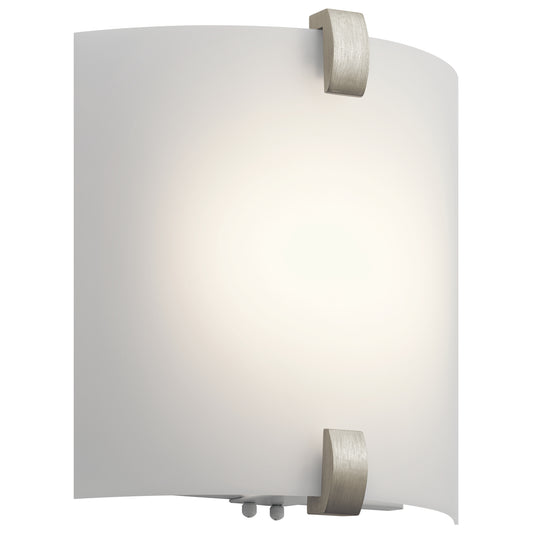 LED Wall Sconce in Brushed Nickel
