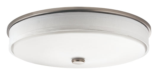 Ceiling Space LED Flush Mount in Brushed Nickel