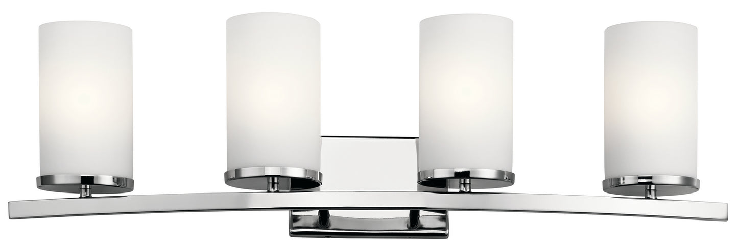 Crosby Four Light Bath in Chrome