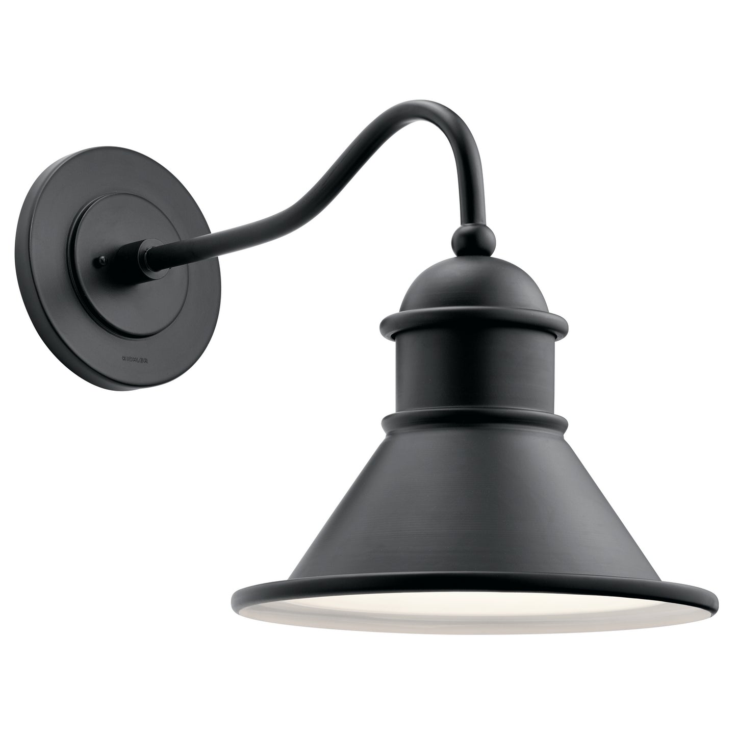 Northland One Light Outdoor Wall Mount in Black