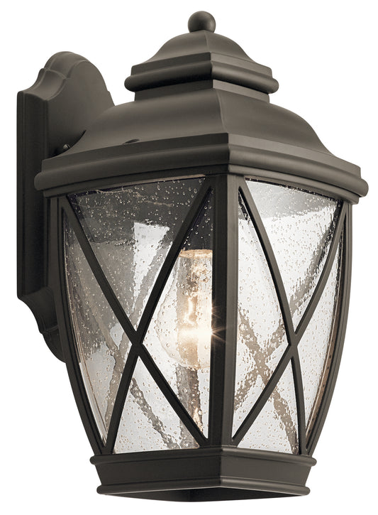 Tangier One Light Outdoor Wall Mount in Olde Bronze