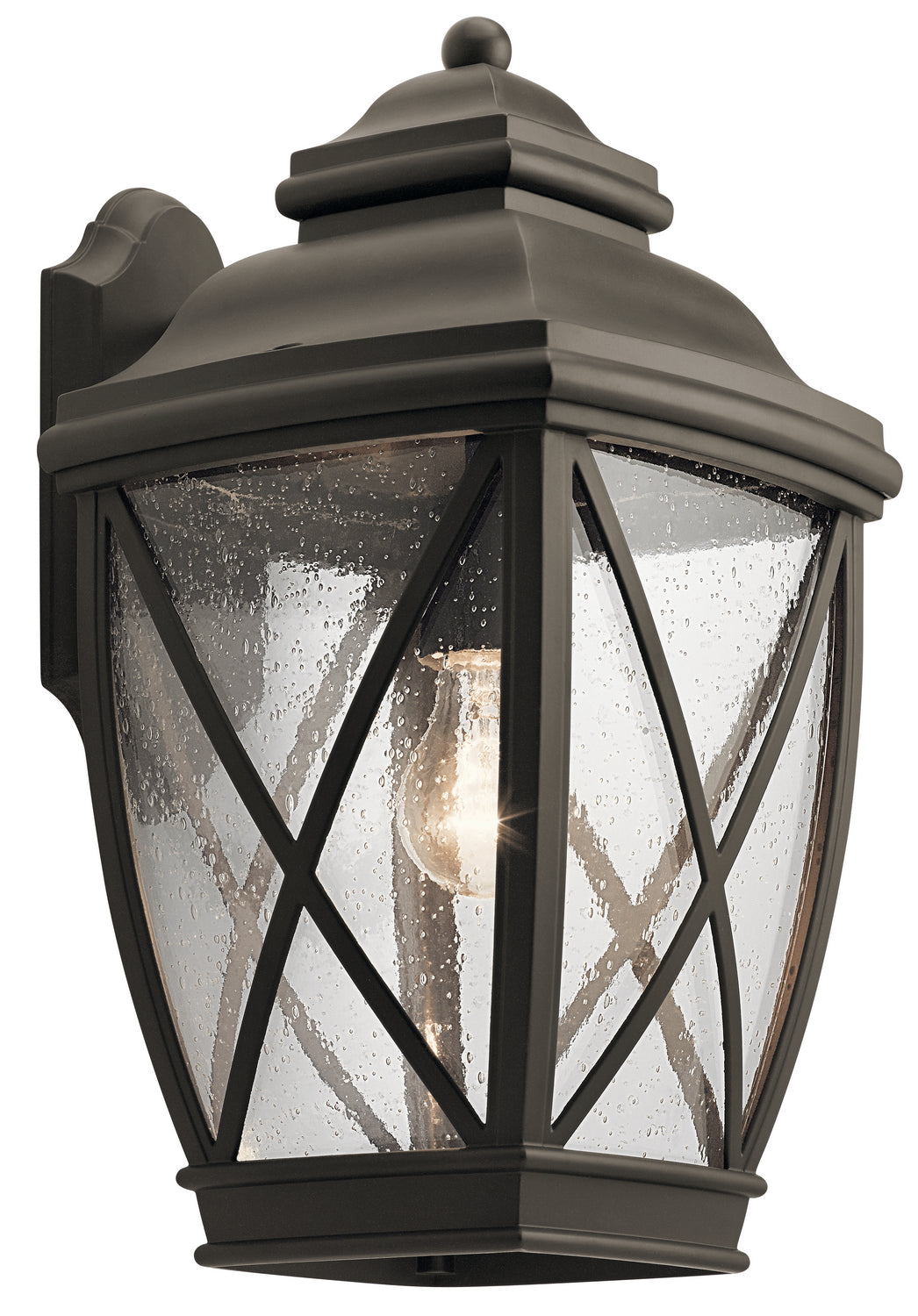 Tangier One Light Outdoor Wall Mount in Olde Bronze