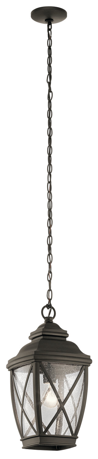 Tangier One Light Outdoor Pendant in Olde Bronze