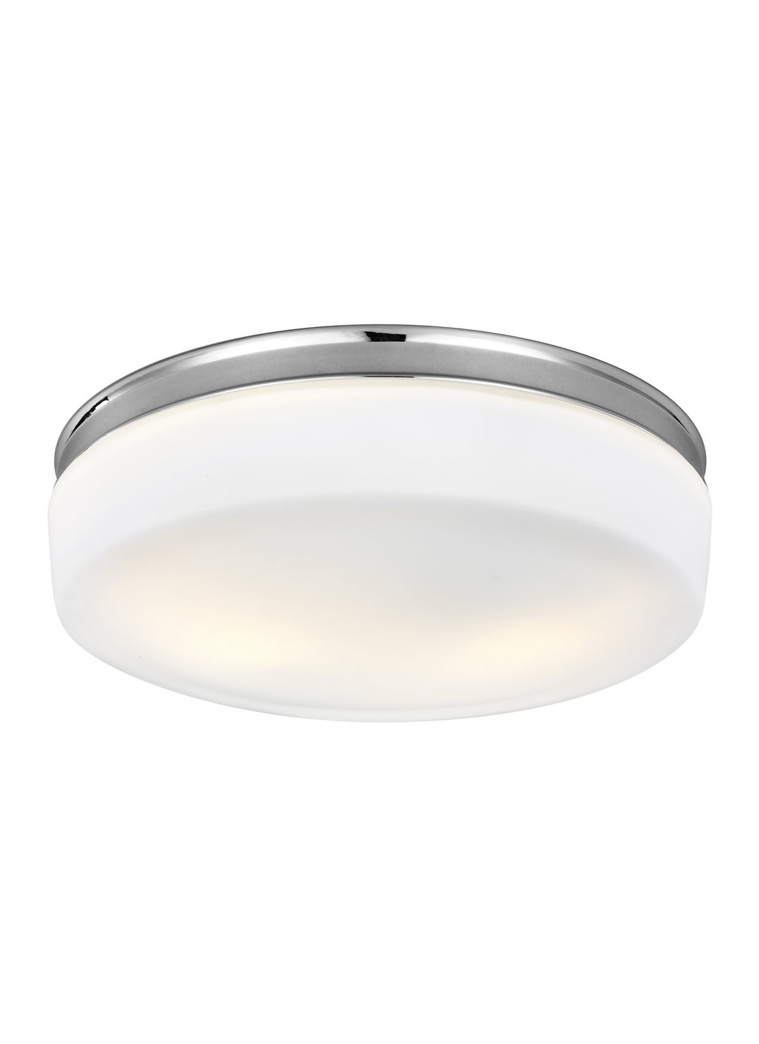 Issen Two Light Flush Mount in Chrome