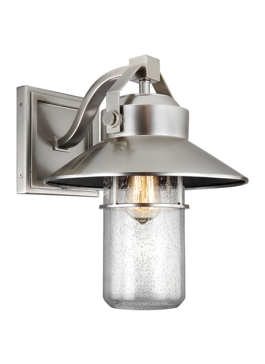 Boynton One Light Lantern in Painted Brushed Steel