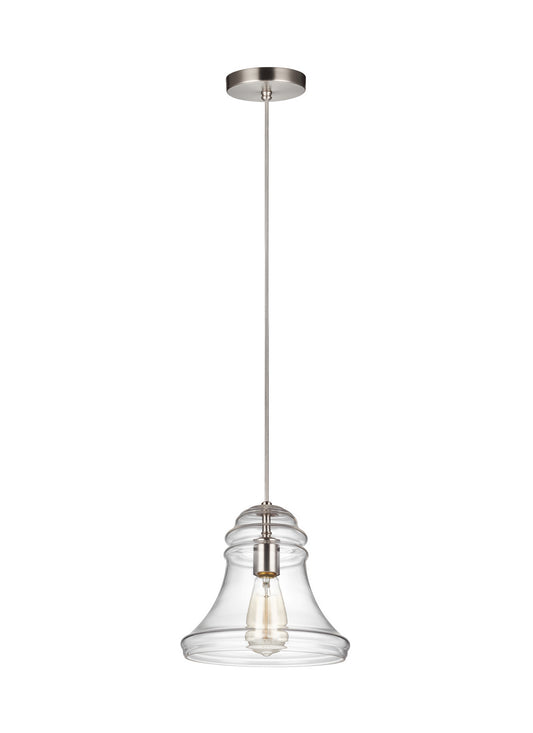 Doyle One Light Mini-Pendant in Satin Nickel