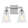 Monterro Two Light Vanity in Chrome