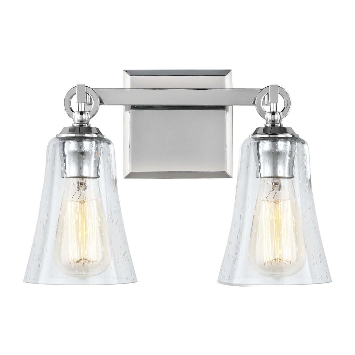 Monterro Two Light Vanity in Chrome
