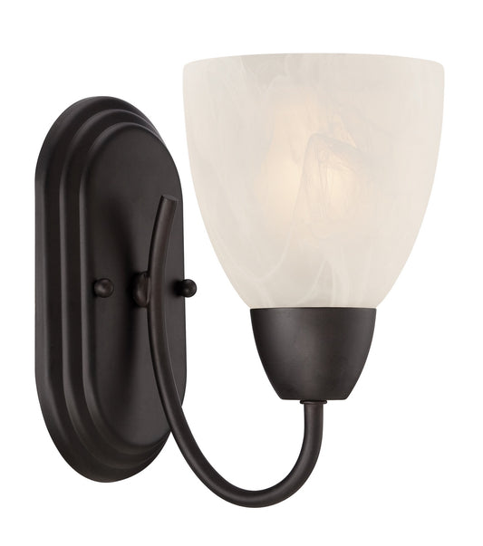 Torino One Light Wall Sconce in Oil Rubbed Bronze