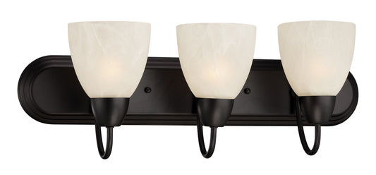 Torino Three Light Bath Bar in Oil Rubbed Bronze
