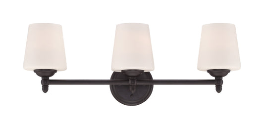 Darcy Three Light Bath Bar in Oil Rubbed Bronze