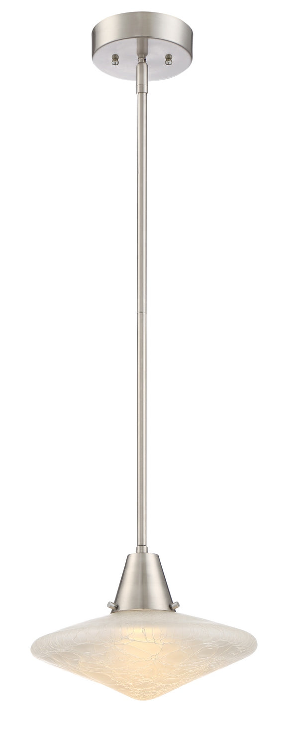 Aida LED Pendant in Satin Platinum