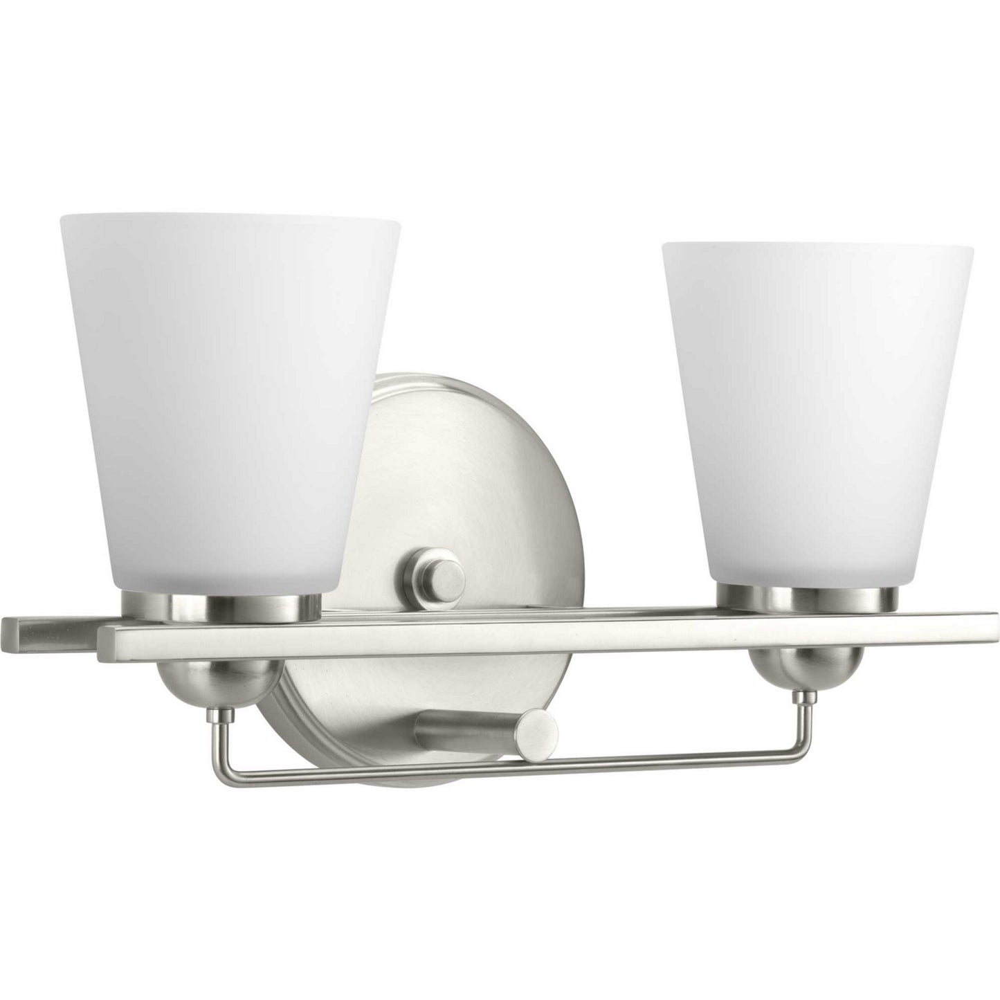 Flight Two Light Bath in Brushed Nickel