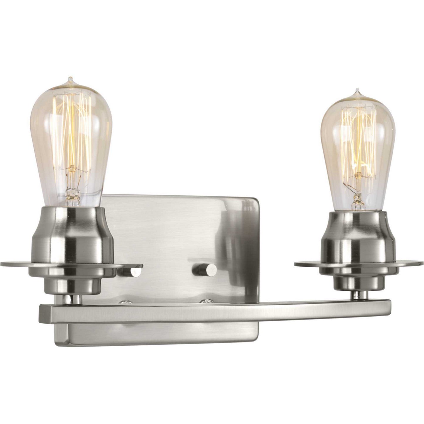 Debut Two Light Bath in Brushed Nickel