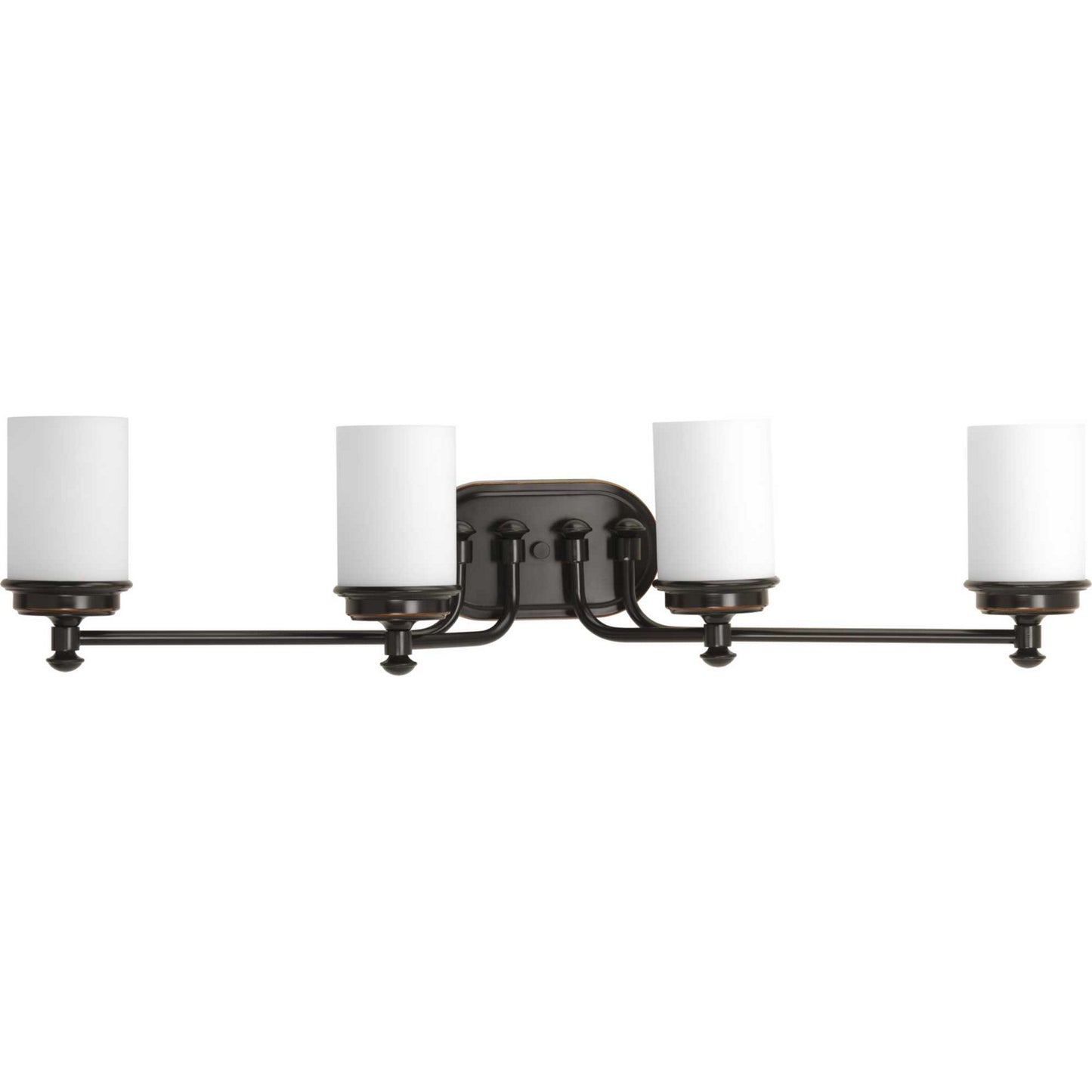 Glide Four Light Bath in Rubbed Bronze