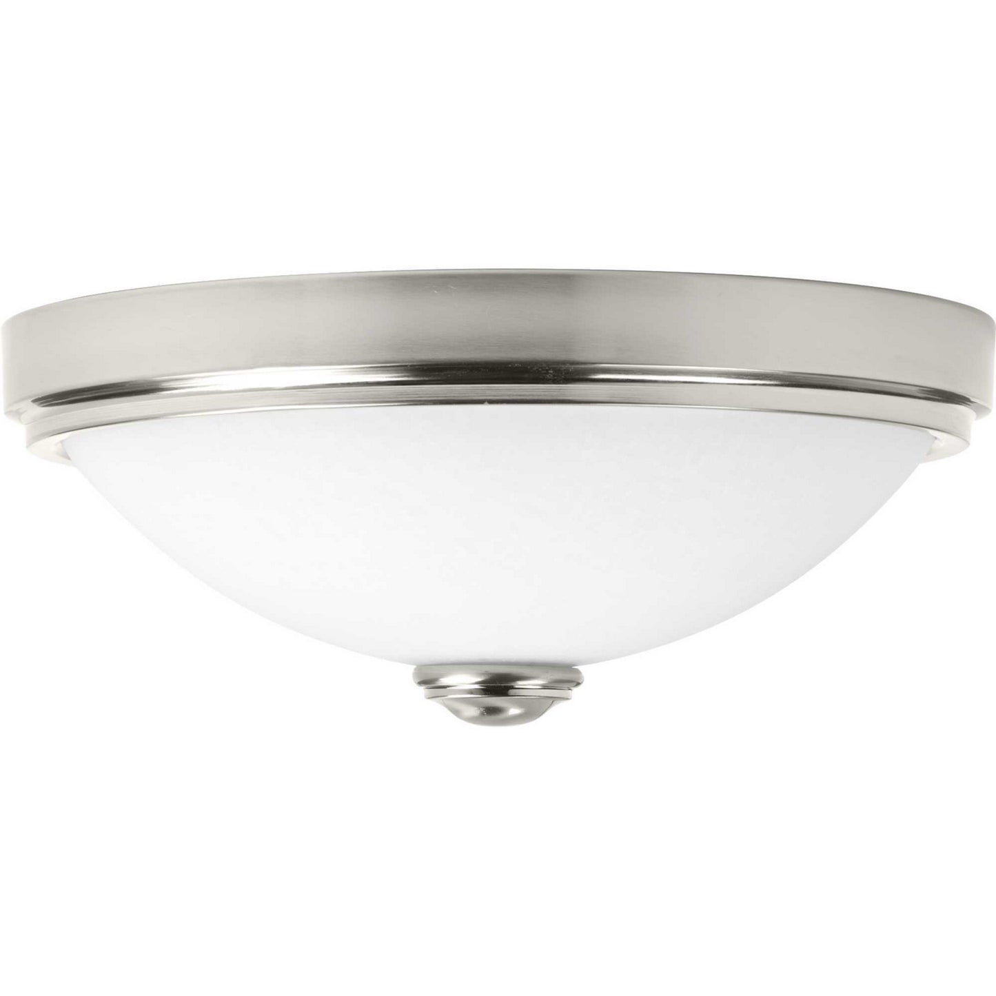 Progress Lighting - P350007-009-30 - LED Flush Mount - LED Linen - Brushed Nickel