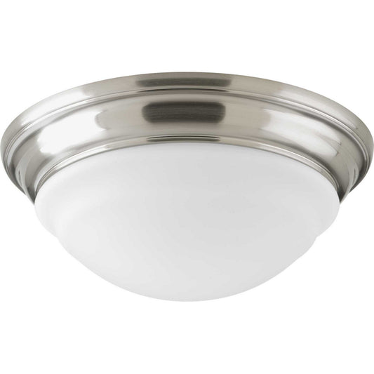 Led Flush - Soft Dome LED Flush Mount in Brushed Nickel
