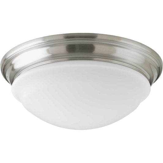 Led Flush - Soft Dome LED Flush Mount in Brushed Nickel