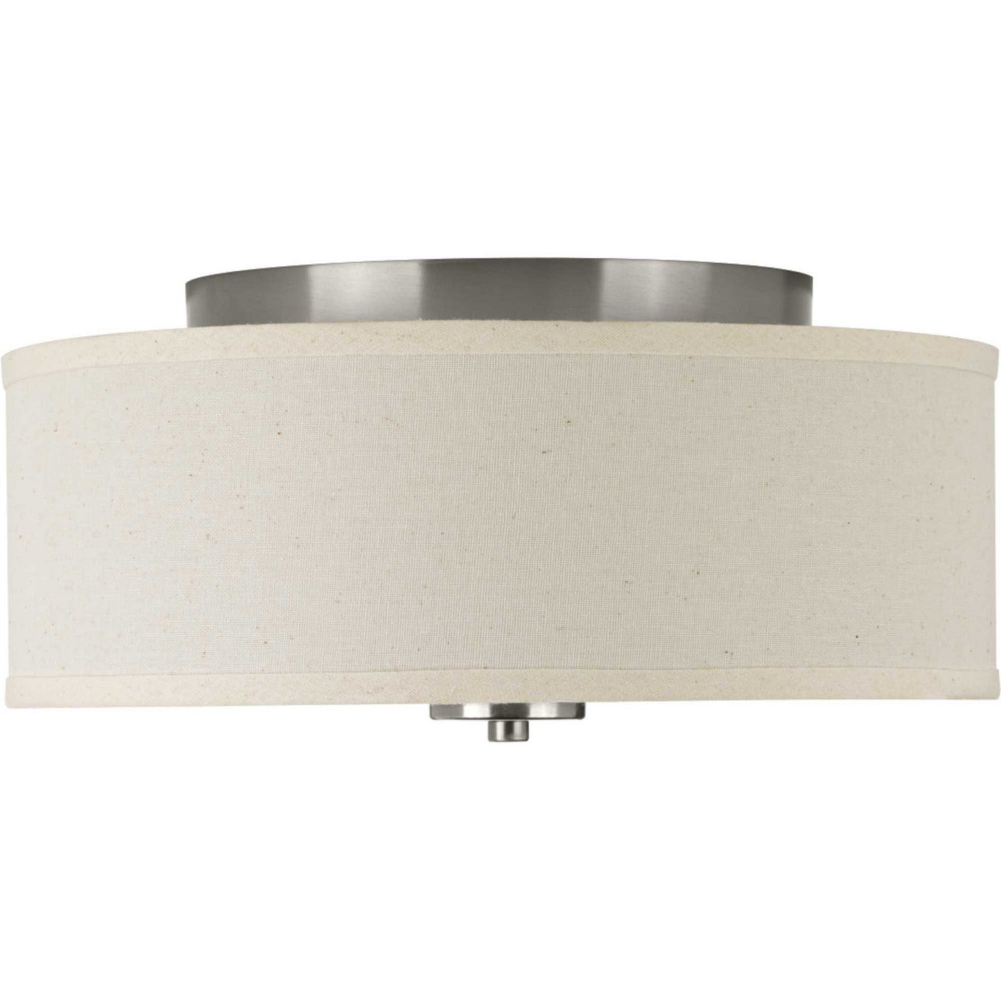 Inspire Two Light Flush Mount in Brushed Nickel