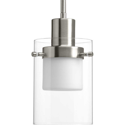 Moderna LED LED Mini Pendant in Brushed Nickel