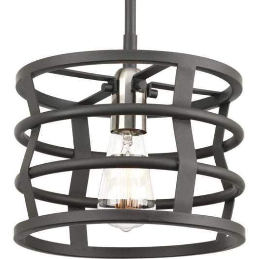 Remix One Light Mini Pendant in Graphite