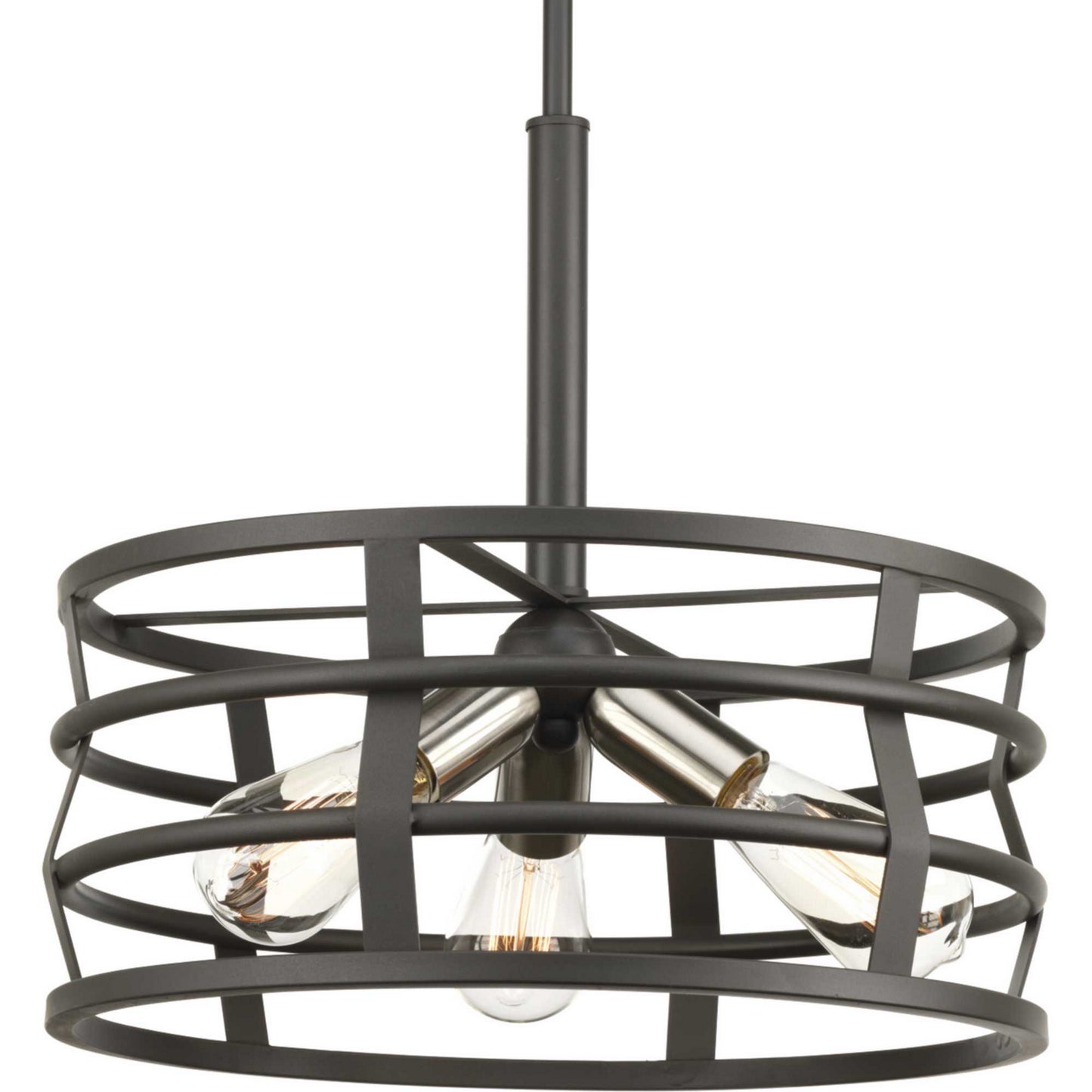 Remix Three Light Pendant in Graphite