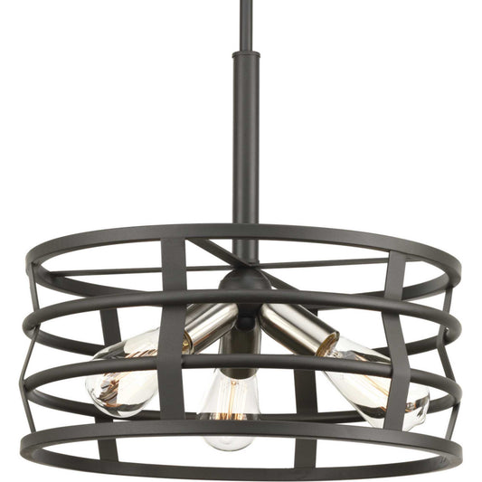 Remix Three Light Pendant in Graphite
