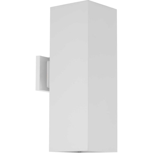 LED Squares LED Wall Lantern in White