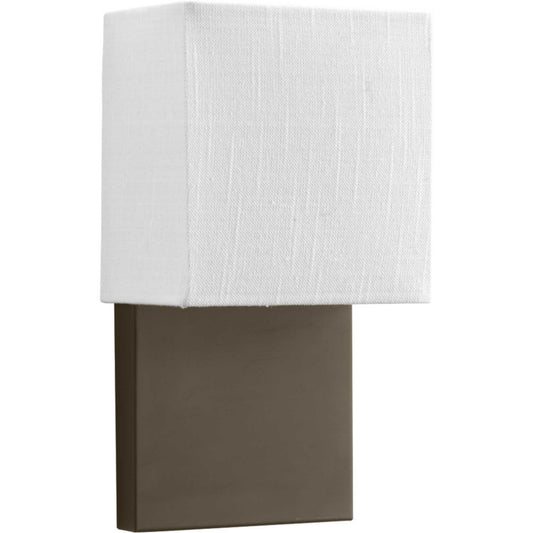 LED Shade LED Wall Sconce in Architectural Bronze