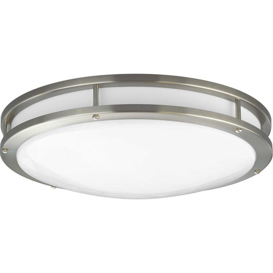 Led Linear LED Flush Mount in Brushed Nickel