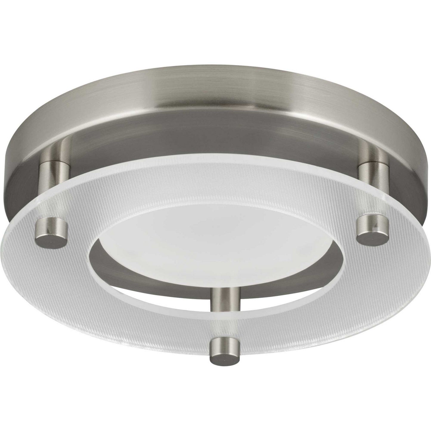 Led Flush Mount LED Flush Mount in Brushed Nickel