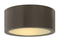 Luna LED Flush Mount in Bronze