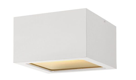 Kube LED Flush Mount in Satin White