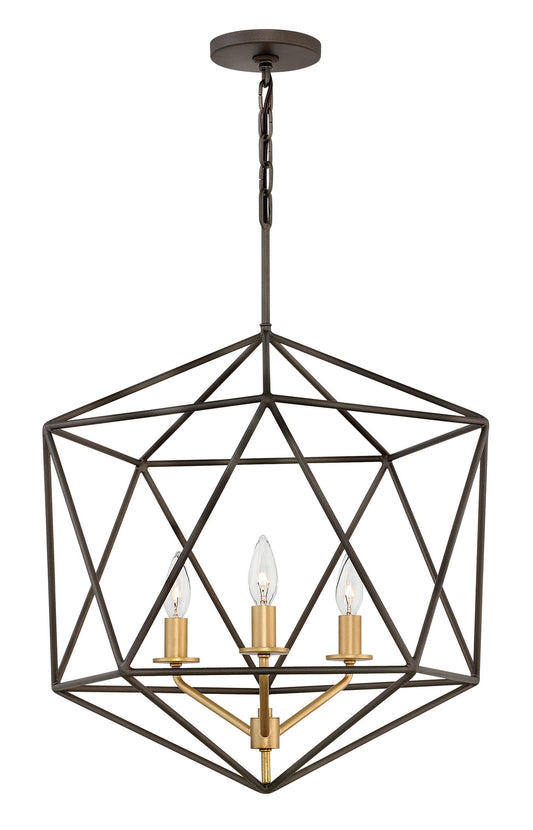 Astrid LED Pendant in Metallic Matte Bronze