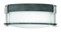 Colbin LED Flush Mount in Aged Zinc