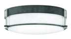 Colbin LED Flush Mount in Aged Zinc