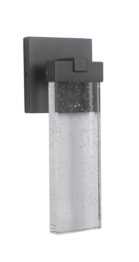 Aria LED Outdoor Wall Lantern in Textured Black