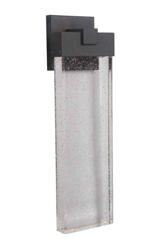 Aria LED Outdoor Wall Lantern in Textured Black