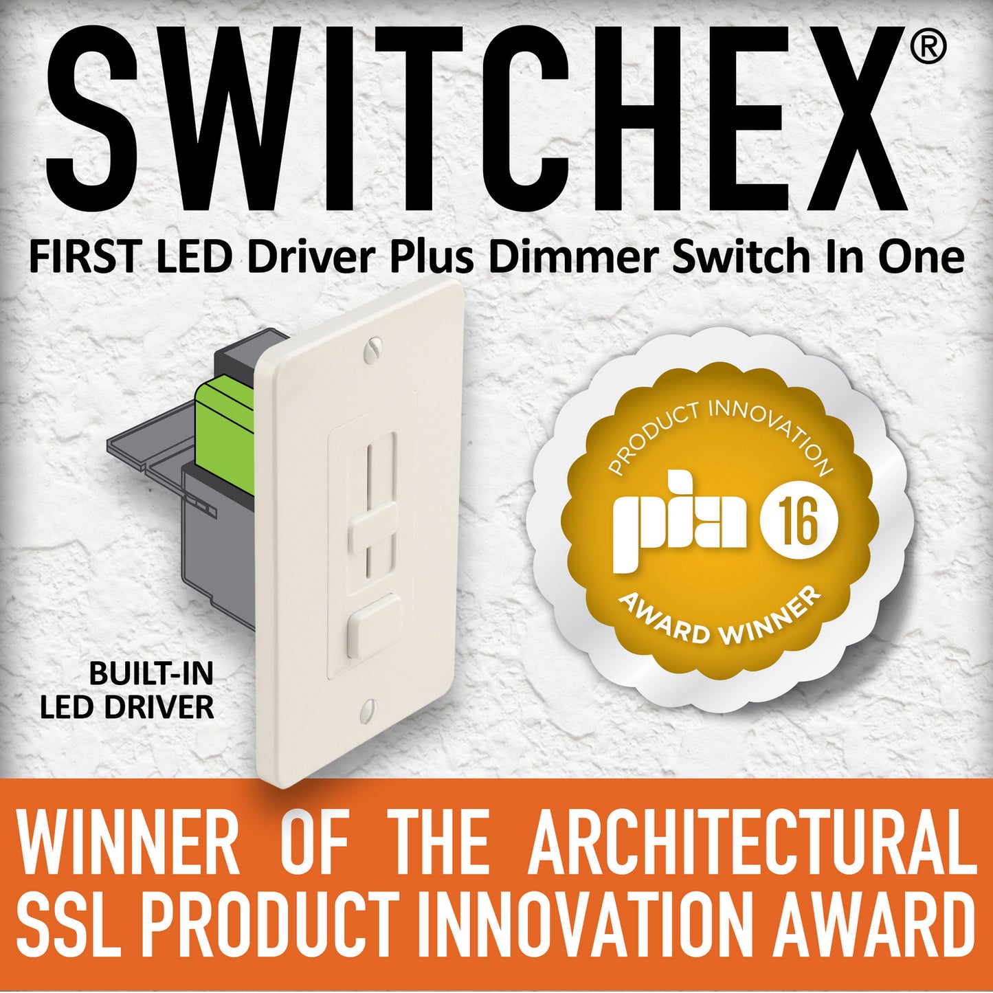 Switchex Switch/Driver Combo in White, Almond, Brown