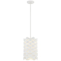 George Kovacs - P1301-655-L - LED Mini Pendant - Coastal Current - Sand White