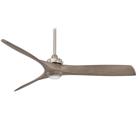 Aviation Led 60"Ceiling Fan in Brushed Nickel