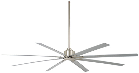 Xtreme H2O 84"Outdoor Ceiling Fan in Brushed Nickel Wet