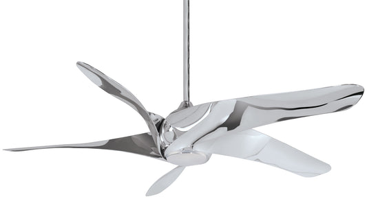 Artemis XL5 LED 62"Ceiling Fan in Liquid Nickel